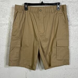 Tommy Bahama Mens Power of the Ocean Short Stone Khaki XL $90